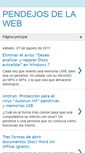 Mobile Screenshot of pendejosdelaweb.blogspot.com