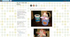 Desktop Screenshot of elmundodekyra.blogspot.com