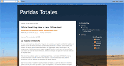 Desktop Screenshot of paridastotales.blogspot.com