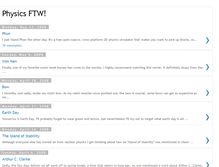 Tablet Screenshot of physicsftw.blogspot.com