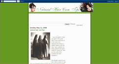 Desktop Screenshot of naturalhaircaretips.blogspot.com