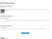 Tablet Screenshot of erinsfruitoflove.blogspot.com