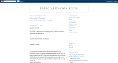 Desktop Screenshot of especilaizacionfcuis.blogspot.com