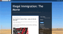 Desktop Screenshot of illegalimmigrationthemovie.blogspot.com