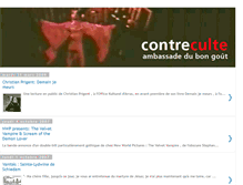 Tablet Screenshot of contreculte.blogspot.com