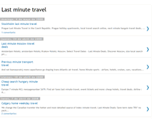 Tablet Screenshot of juanlastminutetravel.blogspot.com