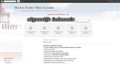 Desktop Screenshot of masternya-trader.blogspot.com