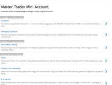 Tablet Screenshot of masternya-trader.blogspot.com