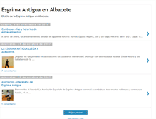 Tablet Screenshot of esgrimaantiguaalbacete.blogspot.com