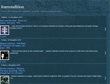 Tablet Screenshot of fearcondition.blogspot.com