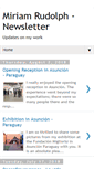 Mobile Screenshot of miriamrudolphnews.blogspot.com