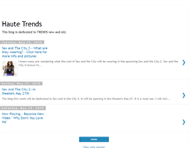 Tablet Screenshot of haute-trends.blogspot.com