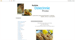 Desktop Screenshot of kuchniadziecka.blogspot.com