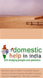 Mobile Screenshot of domestichelpinindia.blogspot.com
