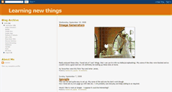 Desktop Screenshot of notmorenewthings.blogspot.com