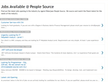 Tablet Screenshot of jobswithps.blogspot.com