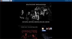 Desktop Screenshot of deathcorebreakdown.blogspot.com
