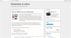 Desktop Screenshot of cheminsilico.blogspot.com