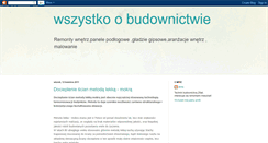 Desktop Screenshot of mojebudownictwo.blogspot.com
