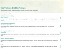 Tablet Screenshot of mojebudownictwo.blogspot.com