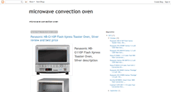 Desktop Screenshot of best-microwaveconvectionoven-reviews.blogspot.com