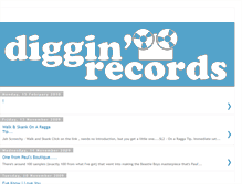 Tablet Screenshot of digginrecords.blogspot.com