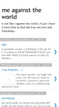 Mobile Screenshot of cna-meagainsttheworld.blogspot.com