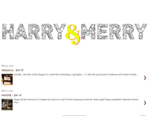 Tablet Screenshot of harryandmerry.blogspot.com