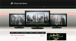 Desktop Screenshot of forumdasseries.blogspot.com