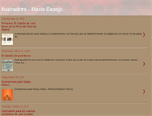 Tablet Screenshot of maria-espejo.blogspot.com