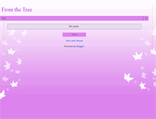 Tablet Screenshot of fromthetreehealing.blogspot.com