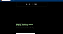 Desktop Screenshot of cakerecipesloan.blogspot.com