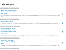 Tablet Screenshot of cakerecipesloan.blogspot.com