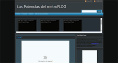 Desktop Screenshot of laspotenciasdelmetroflog.blogspot.com