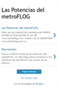 Mobile Screenshot of laspotenciasdelmetroflog.blogspot.com