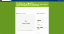 Desktop Screenshot of monikavideo.blogspot.com