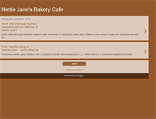 Tablet Screenshot of nettiejane.blogspot.com