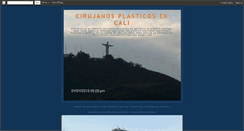 Desktop Screenshot of cirujanosplasticosencali.blogspot.com