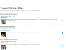 Tablet Screenshot of funnycostumesideas.blogspot.com