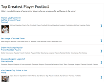 Tablet Screenshot of great-footballers.blogspot.com
