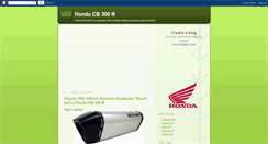 Desktop Screenshot of hondacb300r.blogspot.com