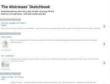 Tablet Screenshot of mistressessketchbook.blogspot.com