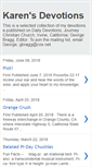Mobile Screenshot of karenvaughn.blogspot.com