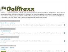 Tablet Screenshot of golftraxx.blogspot.com