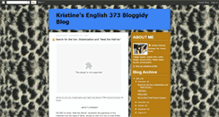 Desktop Screenshot of kristinehasablog.blogspot.com