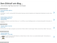 Tablet Screenshot of eifelralf.blogspot.com