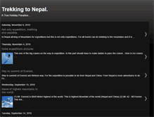 Tablet Screenshot of infomountainnepal.blogspot.com