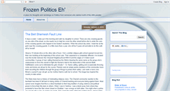 Desktop Screenshot of frozenpolitics.blogspot.com