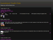 Tablet Screenshot of investment-youthclub.blogspot.com