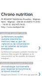 Mobile Screenshot of chrono-nutrition.blogspot.com